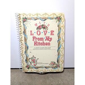 With Love From My Kitchen Vintage Recipe Journal Nancy Radcliffe Edwards Spiral